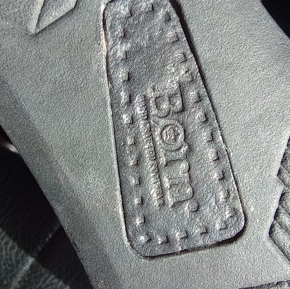 Born Black Wedge Sandals Size 8 - Picture 5 of 5